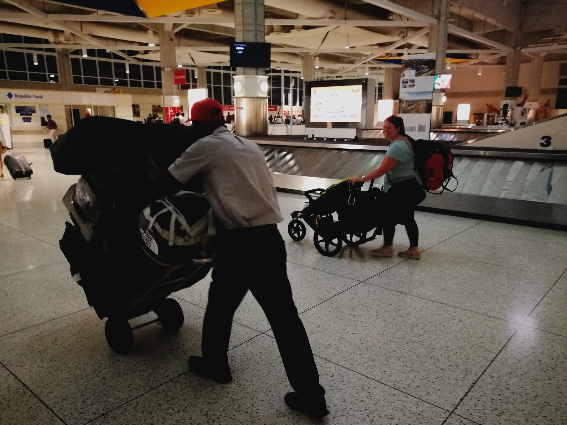 Luggage Arrived All Together